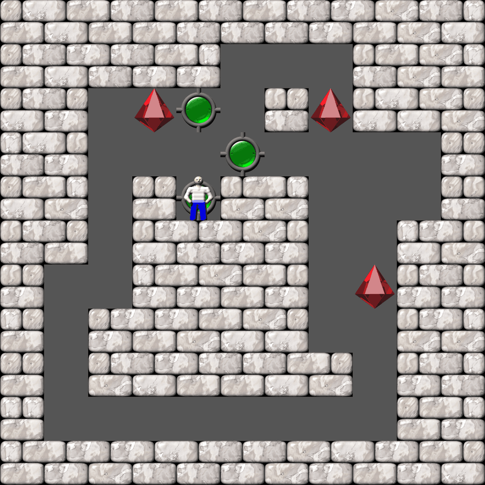 Sokoban Bugs550 collection level 404